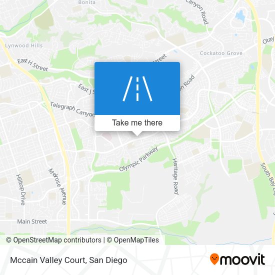 Mapa de Mccain Valley Court