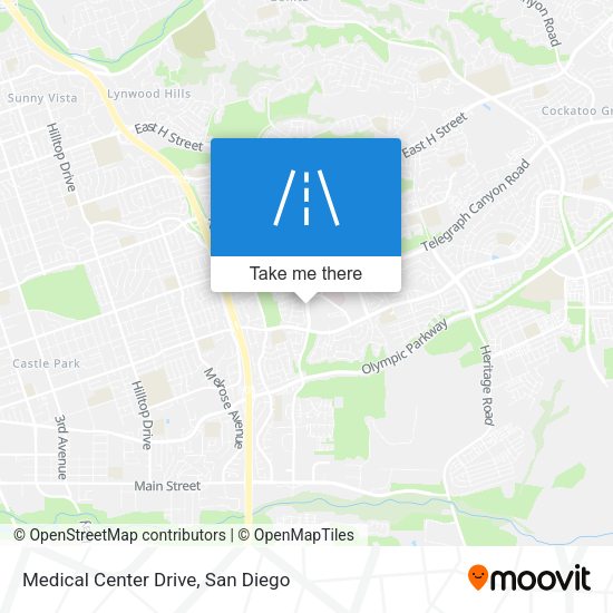 Medical Center Drive map