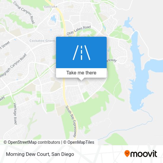 Mapa de Morning Dew Court
