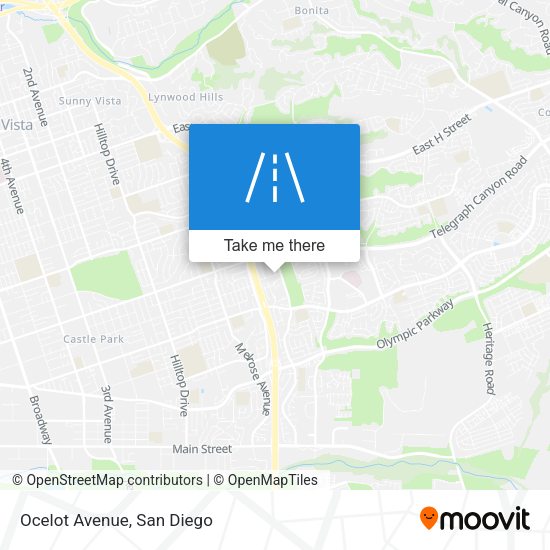 Mapa de Ocelot Avenue