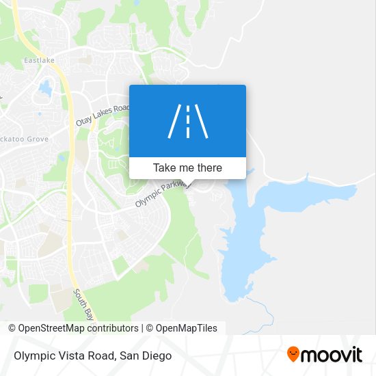 Olympic Vista Road map