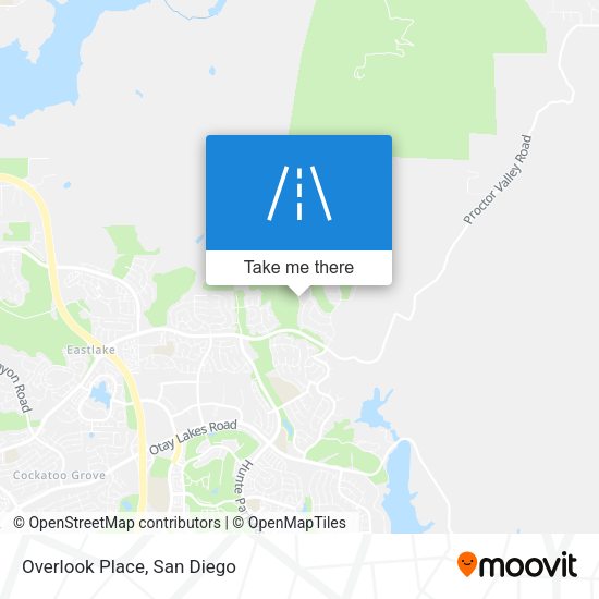 Mapa de Overlook Place