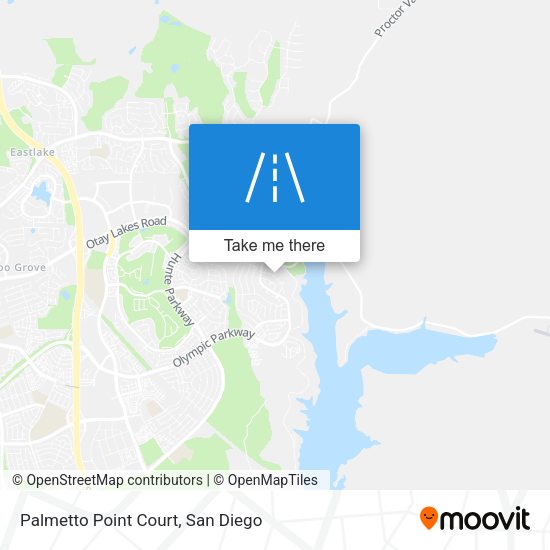 Mapa de Palmetto Point Court