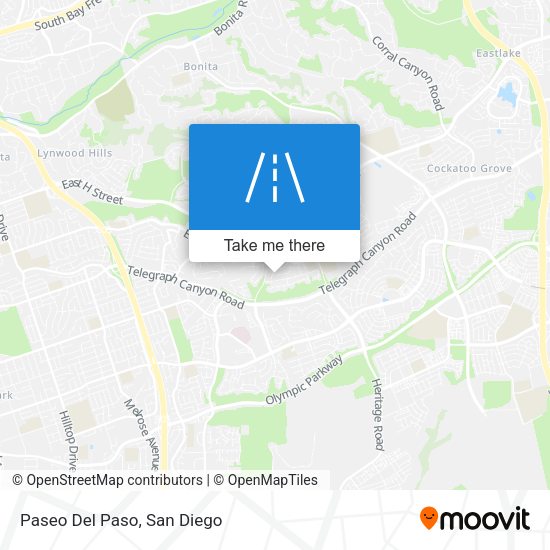 Mapa de Paseo Del Paso
