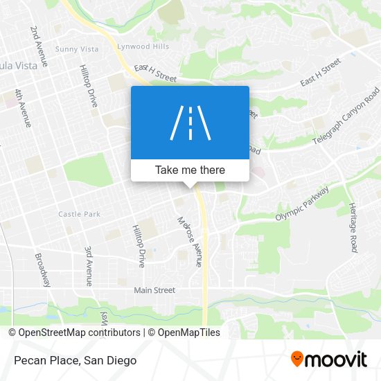 Mapa de Pecan Place