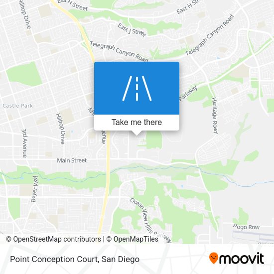 Point Conception Court map
