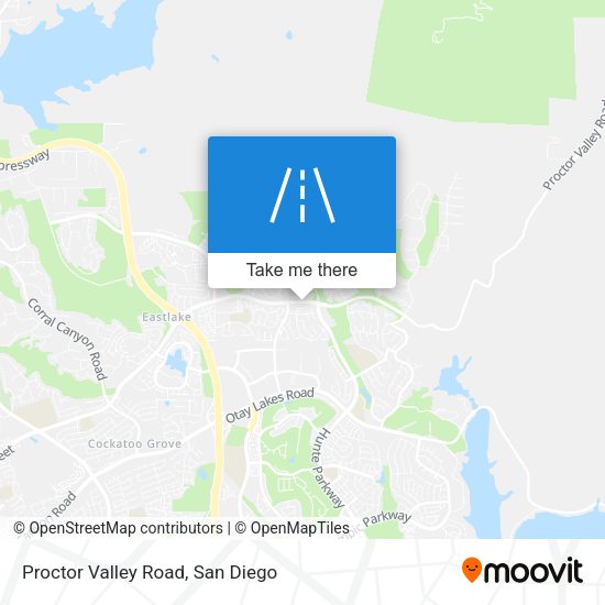 Mapa de Proctor Valley Road
