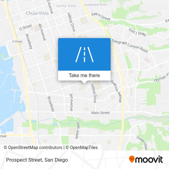 Mapa de Prospect Street