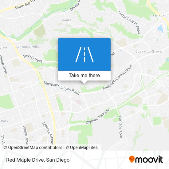 Mapa de Red Maple Drive