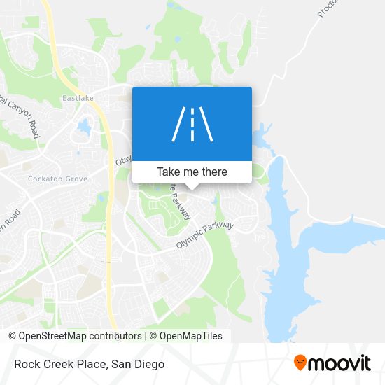 Mapa de Rock Creek Place