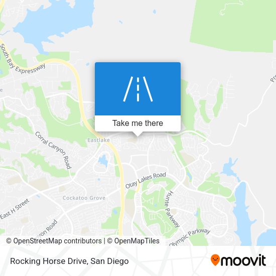 Mapa de Rocking Horse Drive