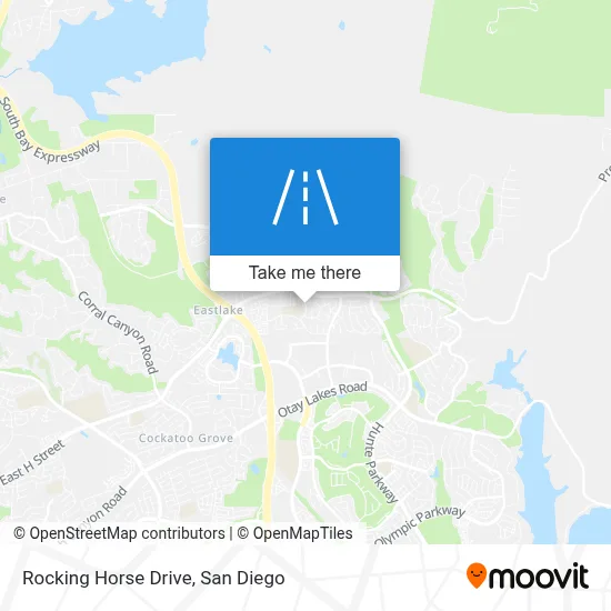 Rocking Horse Drive map