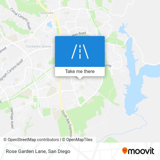 Mapa de Rose Garden Lane