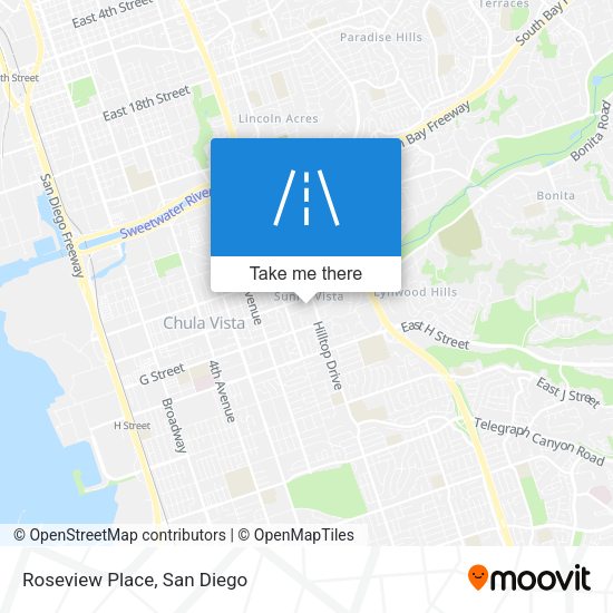 Mapa de Roseview Place