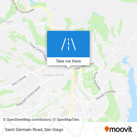 Saint Germain Road map