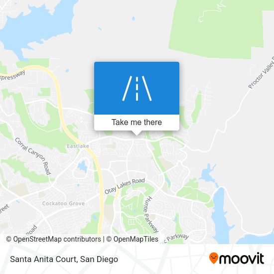 Santa Anita Court map