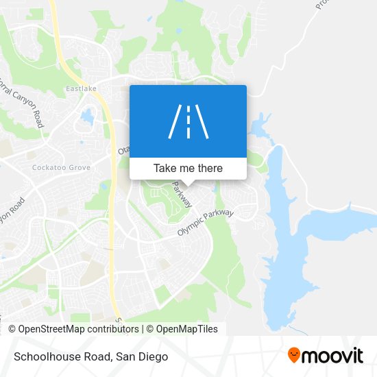 Mapa de Schoolhouse Road