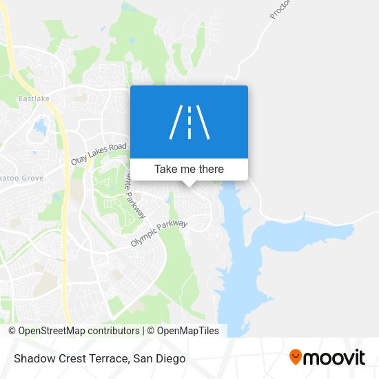 Mapa de Shadow Crest Terrace