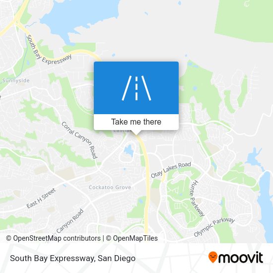 Mapa de South Bay Expressway