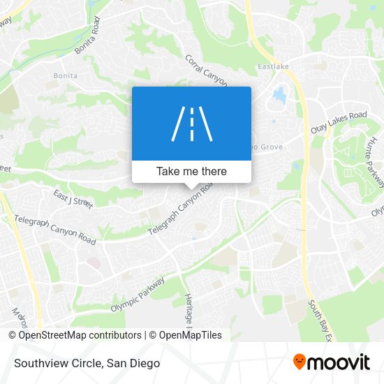 Mapa de Southview Circle