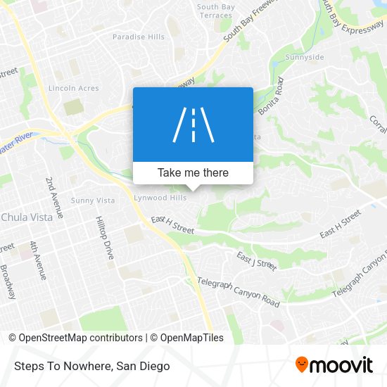 Mapa de Steps To Nowhere