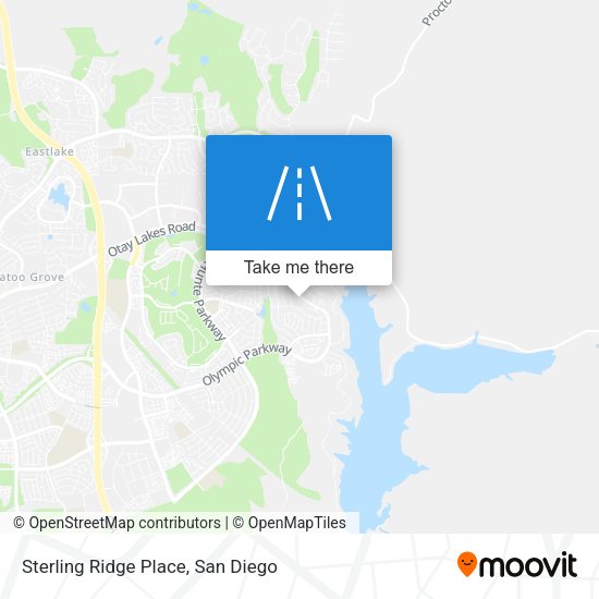 Sterling Ridge Place map