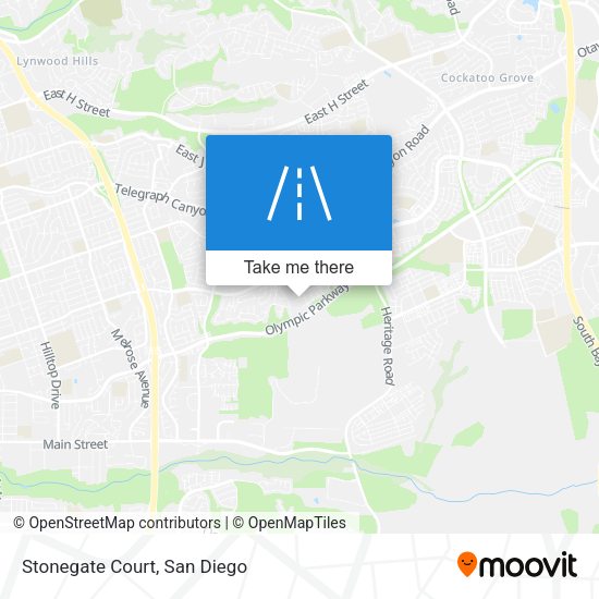 Mapa de Stonegate Court