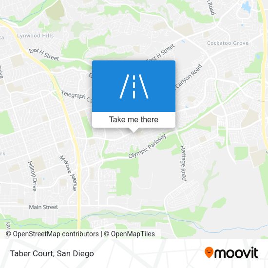 Mapa de Taber Court