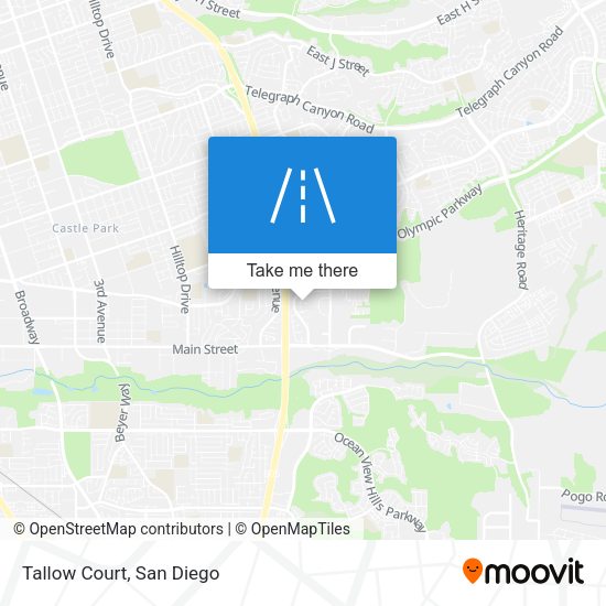 Mapa de Tallow Court