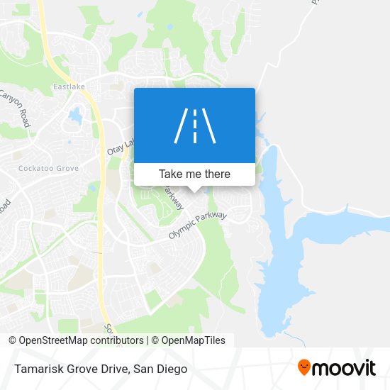 Tamarisk Grove Drive map