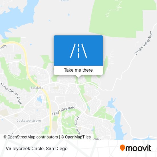 Valleycreek Circle map
