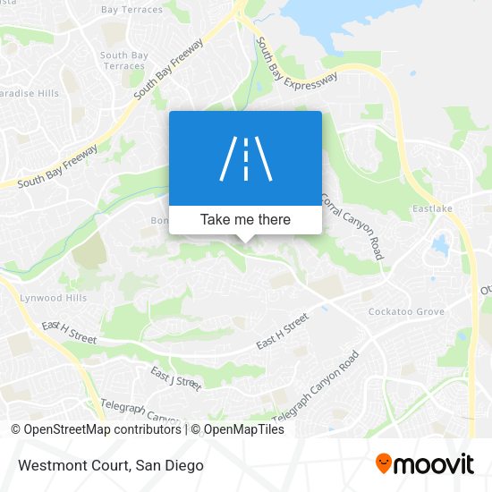 Westmont Court map