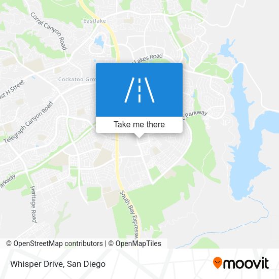 Mapa de Whisper Drive