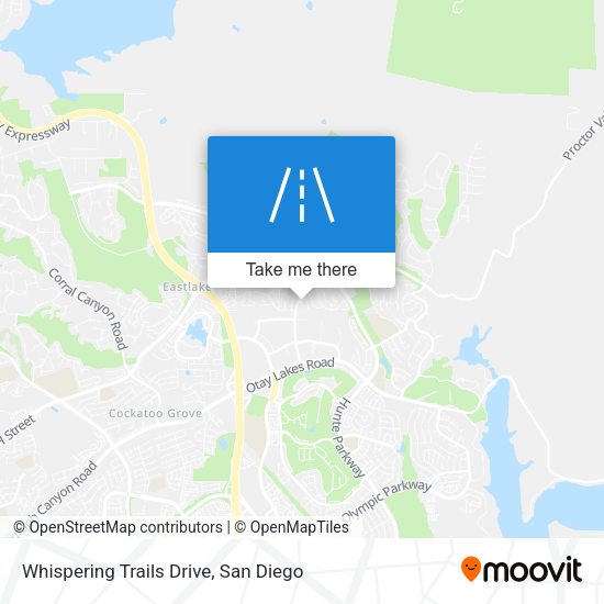 Mapa de Whispering Trails Drive
