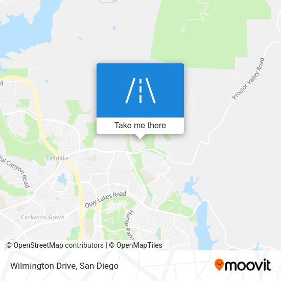 Mapa de Wilmington Drive