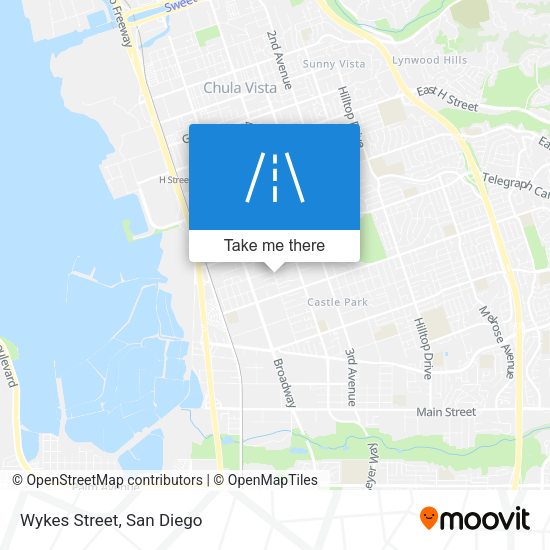 Mapa de Wykes Street