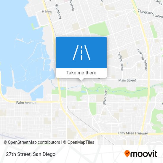 Mapa de 27th Street