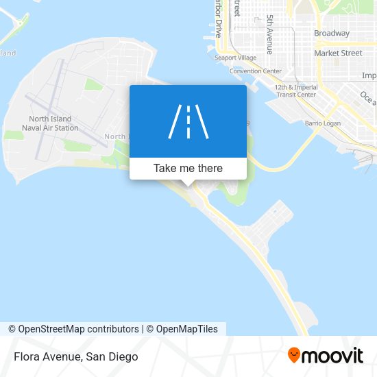 Mapa de Flora Avenue