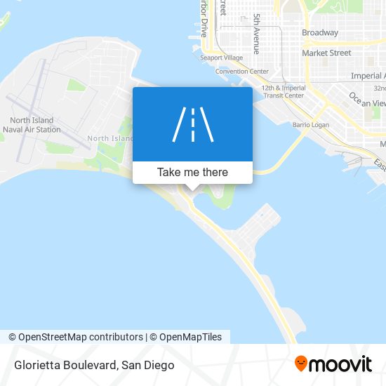 Glorietta Boulevard map
