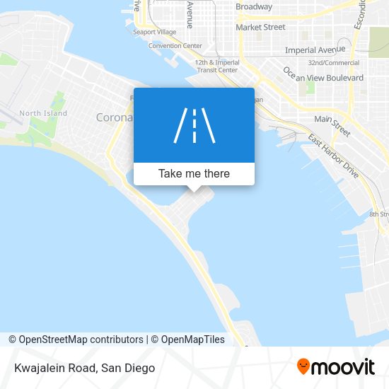 Mapa de Kwajalein Road