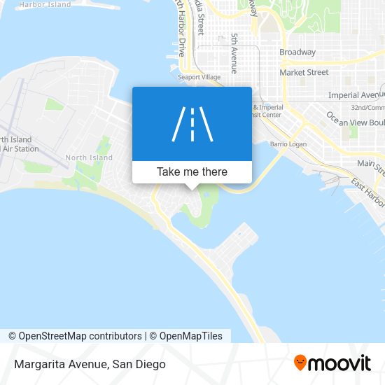 Mapa de Margarita Avenue