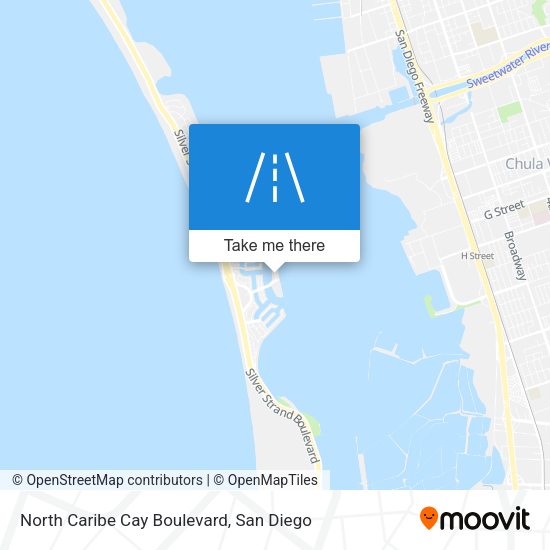 Mapa de North Caribe Cay Boulevard