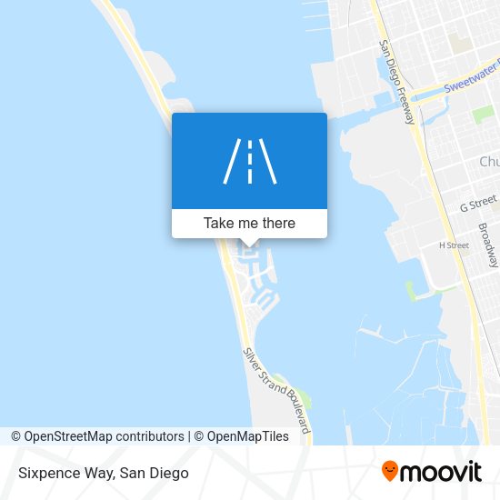 Mapa de Sixpence Way