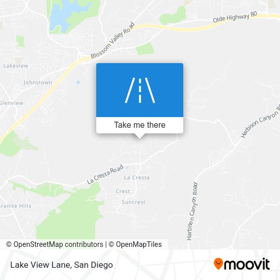 Mapa de Lake View Lane