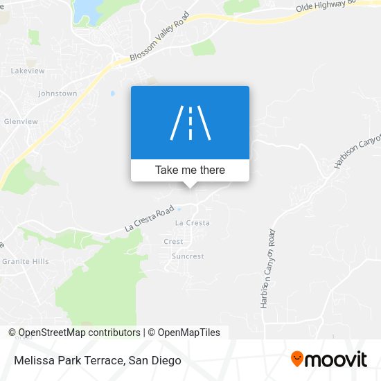 Mapa de Melissa Park Terrace