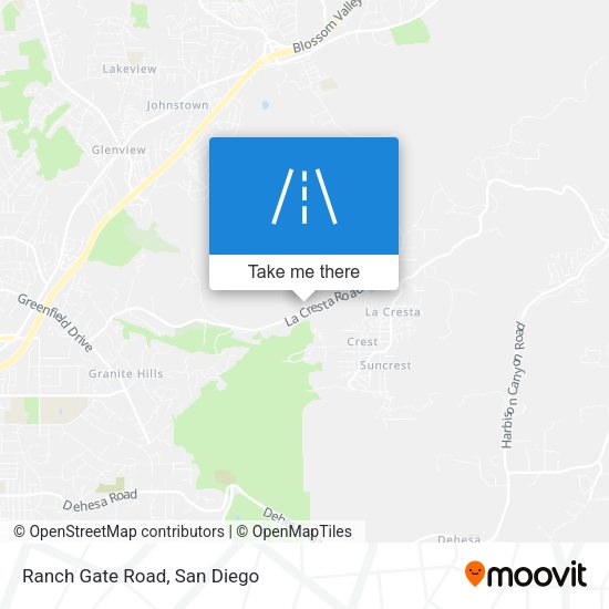 Mapa de Ranch Gate Road