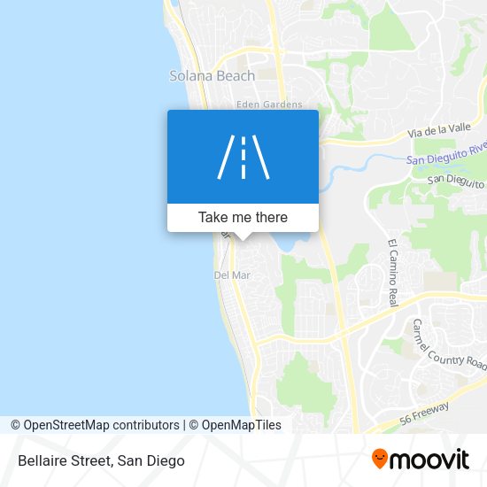 Mapa de Bellaire Street
