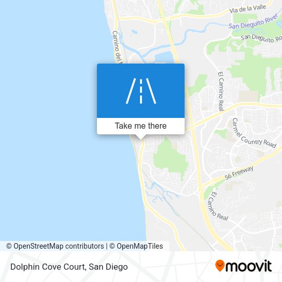 Dolphin Cove Court map