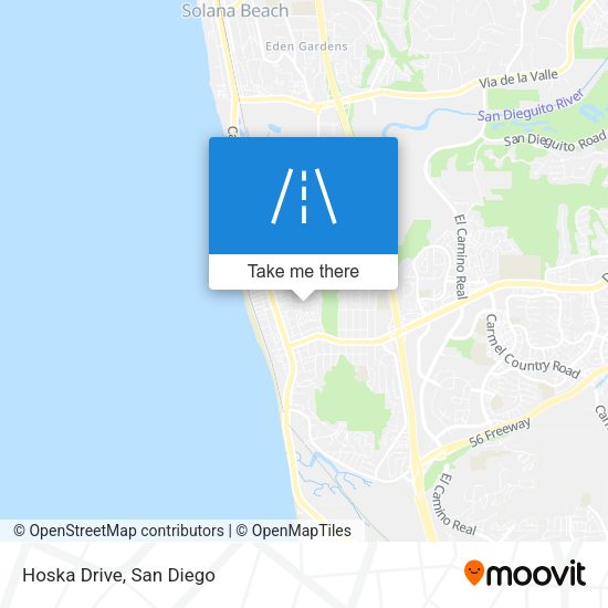 Mapa de Hoska Drive