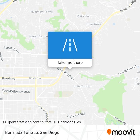 Mapa de Bermuda Terrace
